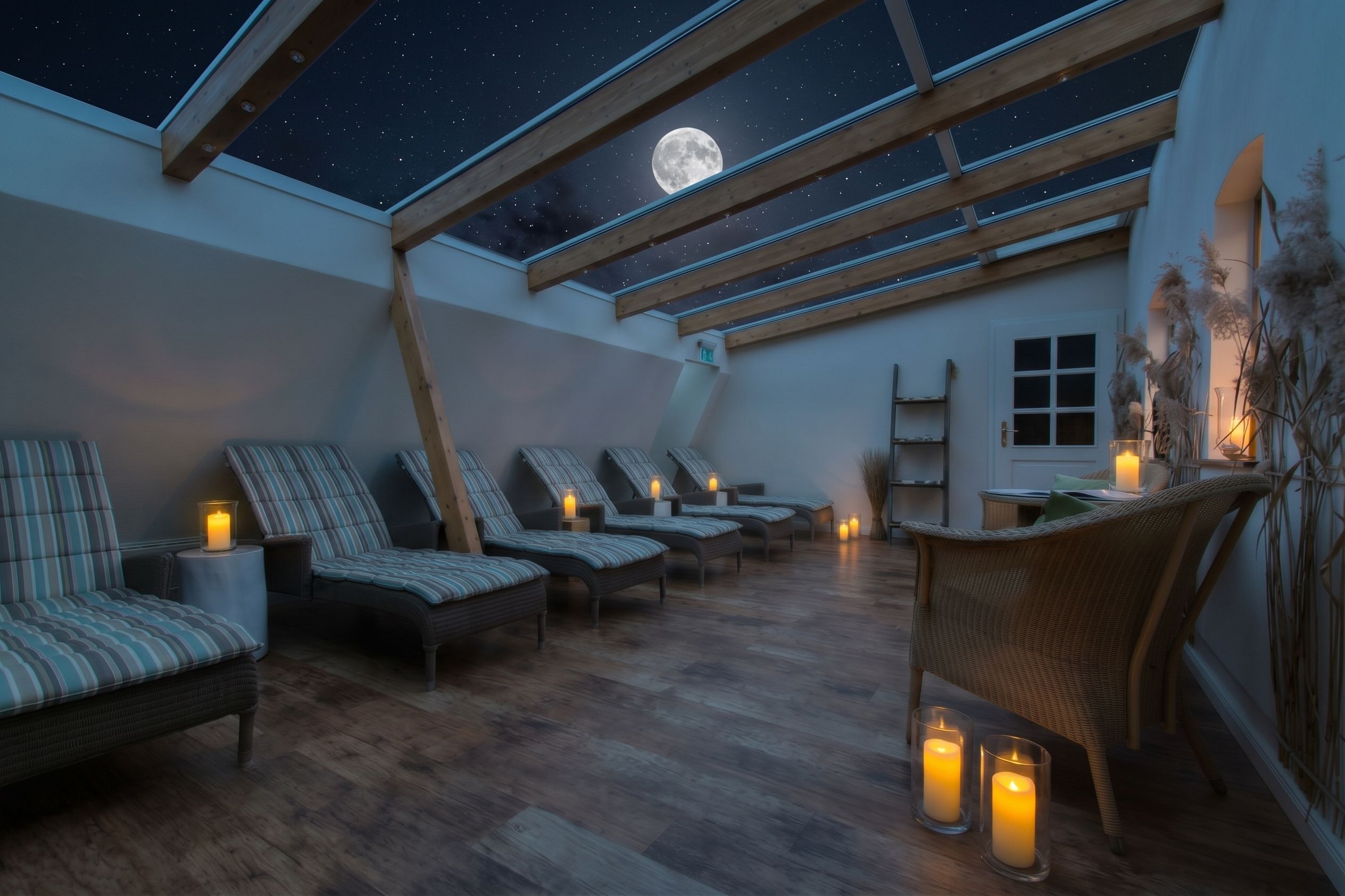 Full Moon Afternoon-Spa mit Sauna